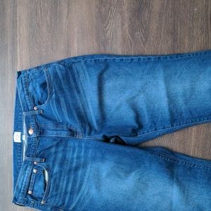J. Crew Men's Size 32 Blue Slim Boyfriend Jean with intentional Fade